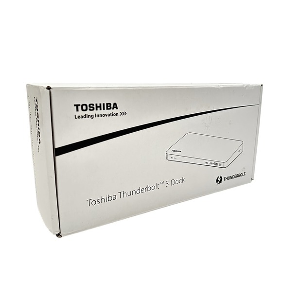 Toshiba Thunderbolt 3 Dock PA5281U-1PRP USB 3.0 Docking Station New in Open Box - Picture 1 of 5